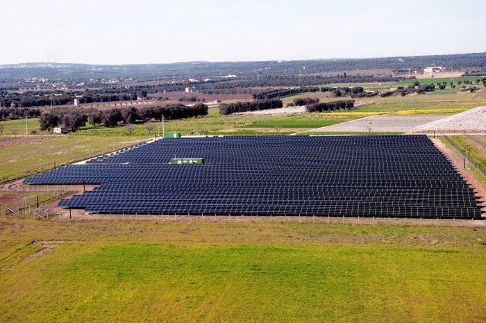 Impianto fotovoltaico a terra in Puglia