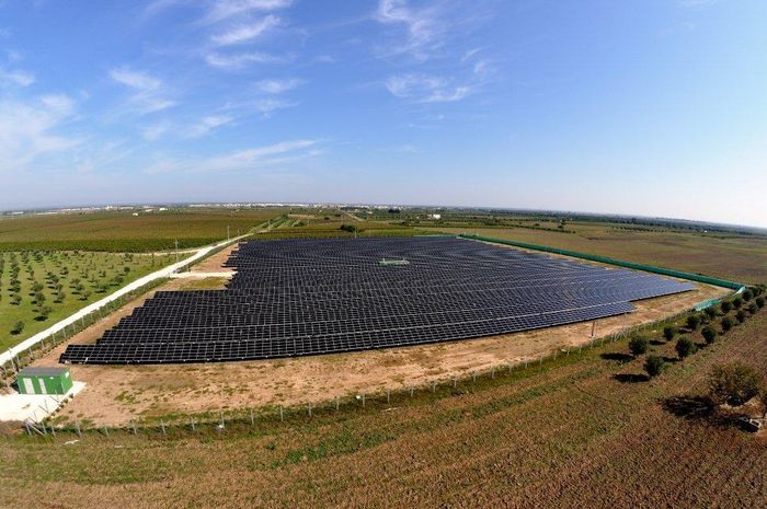 Impianto fotovoltaico a terra in Puglia